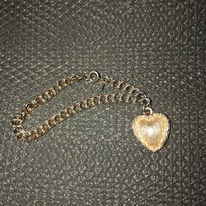 heart charm bracelet